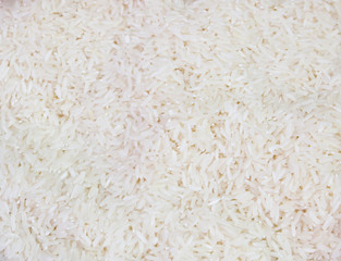 jasmine rice with texture background