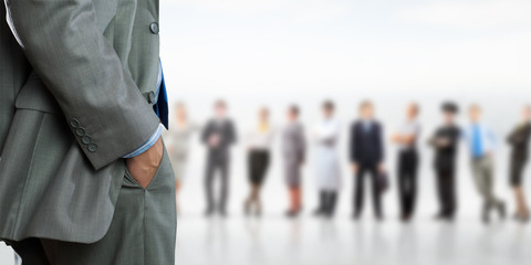 Obraz premium Koncepcja przywództwa