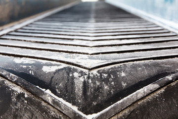 Rubber conveyer belt