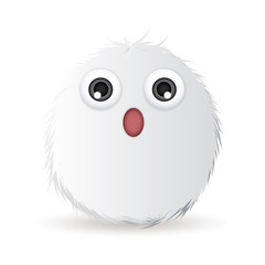 surprised hairball