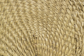 Pattern of palm leaf fan