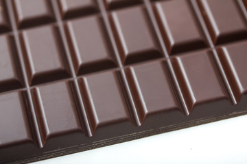 plain dark chocolate bar
