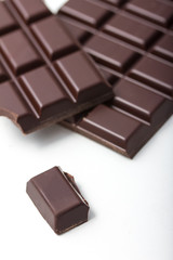 plain dark chocolate bar