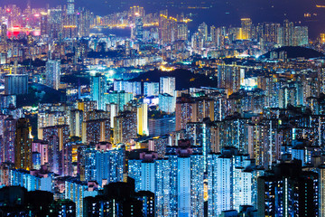 Obraz premium Hong Kong cityscape