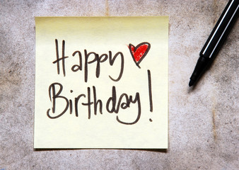 happy birthday message