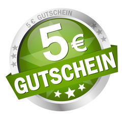 Button " 5€ GUTSCHEIN "