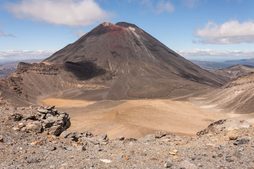 Ngauruhoe volcano in Tongariro National Park