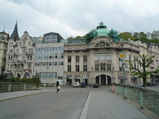 Fototapeta na wymiar Karlsbad Jugendstil