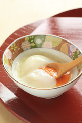 Japanese food, OsenTamago Hot spring poarched egg