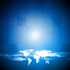 Abstract hi-tec vector bright design