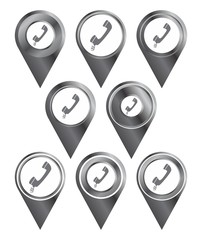 map gps icon theme