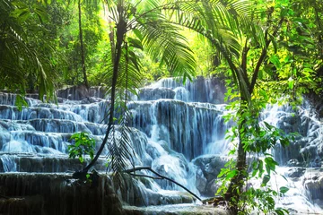 Abwaschbare Fototapete Wasserfälle Wasserfall in Mexiko