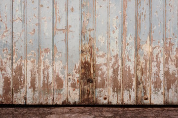 Hintergrund marode Bretterwand