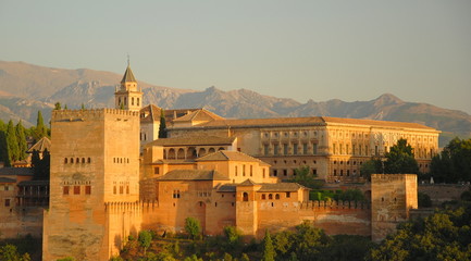 Fototapeta premium Alhambra of Granada, Spain