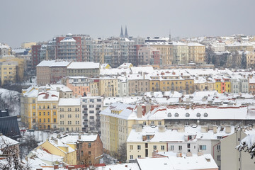 View of Prague city