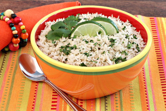 Basmati Rice with Cilantro and Lime