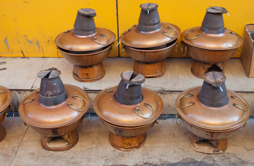 Chinese Hot Pot at a street in Beijing. China