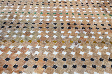 Obraz premium Orientalisches Mosaik in Marokko, Nordafrika