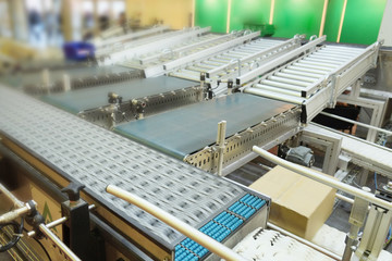 the image of automatic packing conveyor