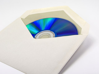 Datenträger im Kuvert
