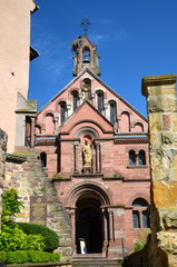 Fototapeta na wymiar Chapelle Saint-Leon IX, Eguisheim, Alzacja, Francja
