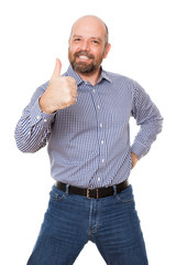 bearded man