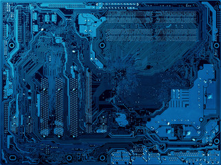Circuit board background