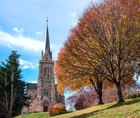Cathedral of the city of Bariloche, Argentina