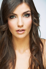 Fototapeta premium Beautiful young woman portrait