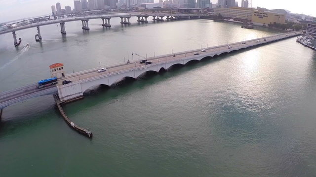 Aerial Miami video
