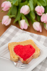 Herzkuchen zum Valentinstag