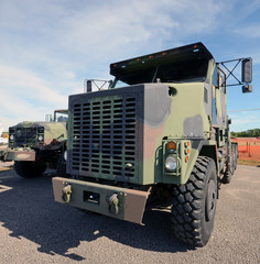 Modern military trucks