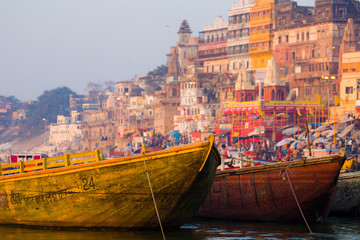 Varanasi boats
