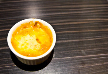 fresh Lasagne in white bowl