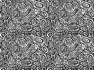 Fototapeta premium Vector Seamless Abstract Pattern