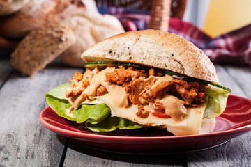 Kebab sandwich