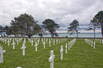 France, Colleville sur mer - Cimeti&egrave;re am&eacute;ricain