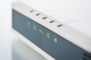 Front router network hub