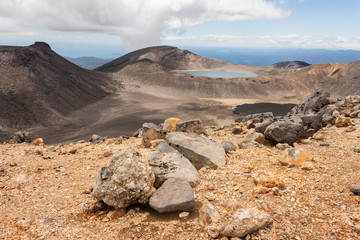 Blue Lake in Tongariro National Park