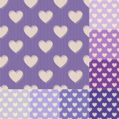 seamless heart background pattern
