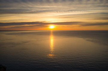 Fototapeta na wymiar Wschód słońca