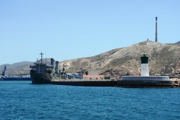 The Port Of Cartagena, Spain