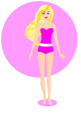 Ragazza fashion vector