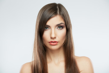 Fototapeta premium Woman hair style fashion portrait.