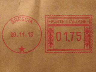 Postage meter from Brescia (Italy)