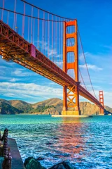 Türaufkleber Golden Gate, San Francisco, Kalifornien, USA. © Luciano Mortula-LGM