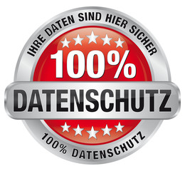 Datenschutz - Ihre Daten sind hier sicher - 100% Datenschutz