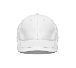 white cap template baseball blank