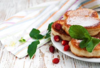 strawberry pancakes