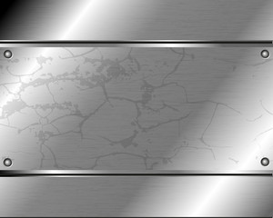 Abstract metallic background of steel plates